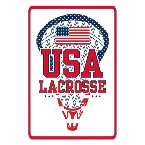 Lacrosse Unlimited USA Stick Lacrosse Street Sign 3 Lacrosse Unlimited USA Stick Lacrosse Street Sign