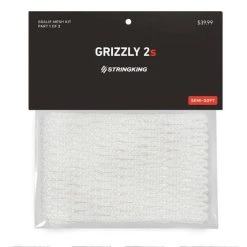 Stringking String King Grizzly Goalie Mesh 2S White
