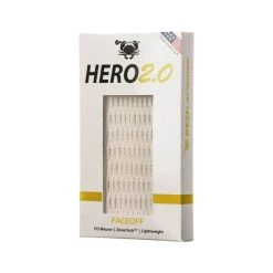 ECD Lacrosse ECD Hero 2.0 Faceoff Mesh - White