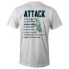 Lacrosse Unlimited Position Lacrosse Tee - Attack -Lacrosse Unlimited Shop 2009156 back