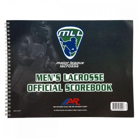 Major League Lacrosse Official Scorebook - Mens 2 Major League Lacrosse Official Scorebook - Mens