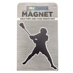 Lacrosse Unlimited Jumpman Car Magnet