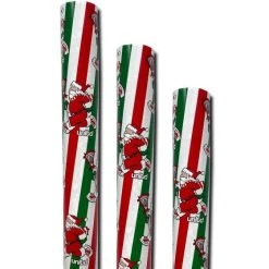 Lacrosse Unlimited Running Santa Gift Wrap