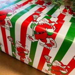 Lacrosse Unlimited Running Santa Gift Wrap -Lacrosse Unlimited Shop 2010956 3