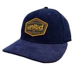 Lacrosse Unlimited Corduroy Navy Hat