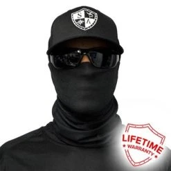 Gaiter Black Face Shield