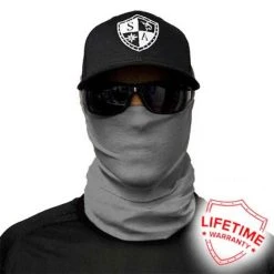 Gaiter Grey Face Shield