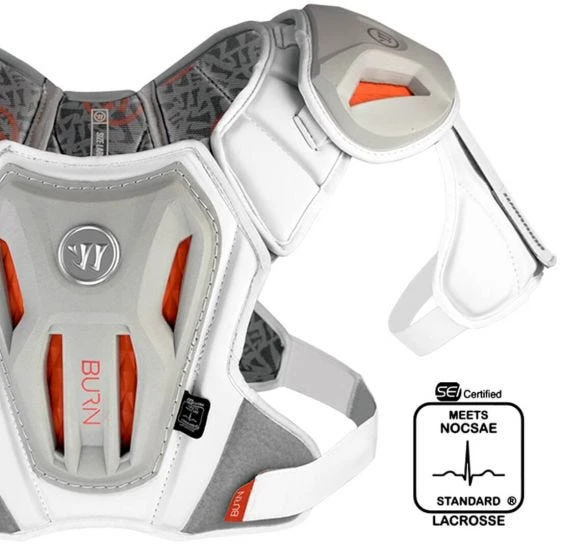 Warrior Burn Lacrosse Shoulder Pads 4 Warrior Burn Lacrosse Shoulder Pads - Image 2