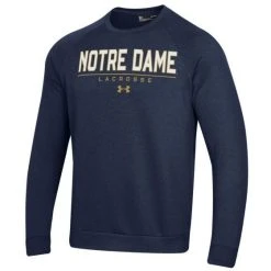 Under Armour Notre Dame Lacrosse Crew Neck