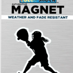 Lacrosse Unlimited Lacrosse Goalie Car Magnet - Womens