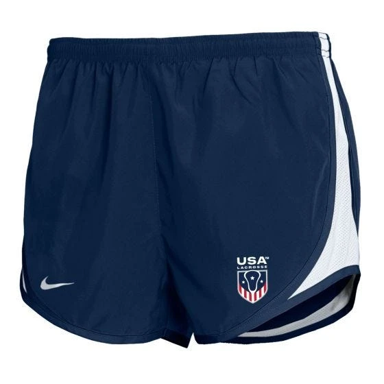Nike Fly USA Girls Lacrosse Shorts - Navy 3 Nike Fly USA Girls Lacrosse Shorts - Navy