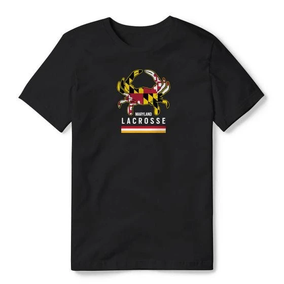 Lacrosse Unlimited Maryland Crab Regional Lacrosse Tee 3 Lacrosse Unlimited Maryland Crab Regional Lacrosse Tee