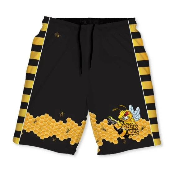 Lacrosse Unlimited Killer Bees Lacrosse Shorts 3 Lacrosse Unlimited Killer Bees Lacrosse Shorts