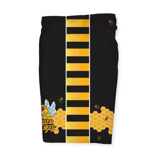 Lacrosse Unlimited Killer Bees Lacrosse Shorts 4 Lacrosse Unlimited Killer Bees Lacrosse Shorts - Image 2