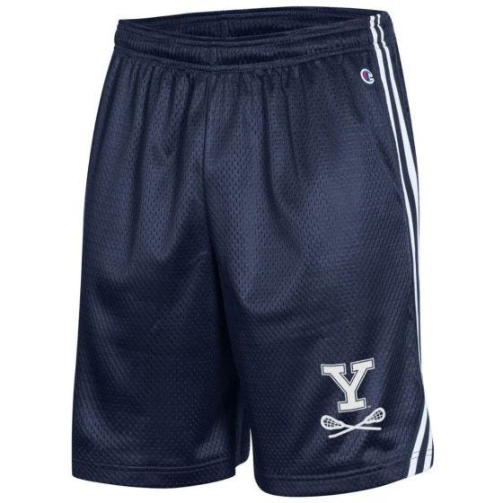 Lacrosse Unlimited Men's Champion Yale Lacrosse Shorts 3 Lacrosse Unlimited Men's Champion Yale Lacrosse Shorts