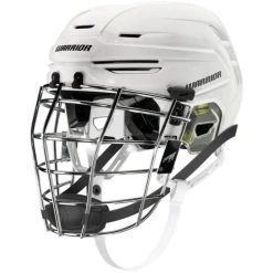 Warrior Fatboy Alpha Pro White Box Lacrosse Helmet