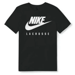 Nike Swoosh Black Lacrosse Tee