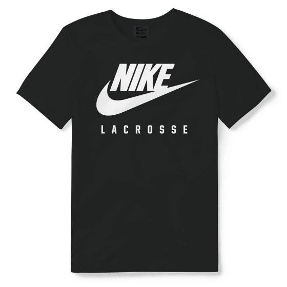 Nike Swoosh Black Lacrosse Tee 3 Nike Swoosh Black Lacrosse Tee