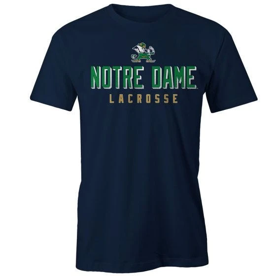 Lacrosse Unlimited Notre Dame Player Tee 4 Lacrosse Unlimited Notre Dame Player Tee - Image 2