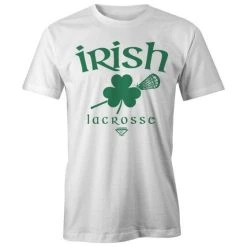 Lacrosse Unlimited Irish Shamrock Lacrosse Tee