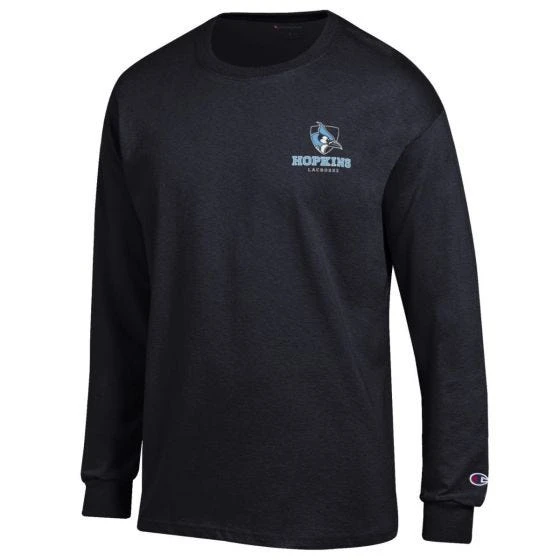 Lacrosse Unlimited Johns Hopkins Lacrosse Long Sleeve Tee - Adult 4 Lacrosse Unlimited Johns Hopkins Lacrosse Long Sleeve Tee - Adult - Image 2