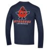 Lacrosse Unlimited Syracuse Lacrosse Long Sleeve Tee - Adult -Lacrosse Unlimited Shop 2012815 back