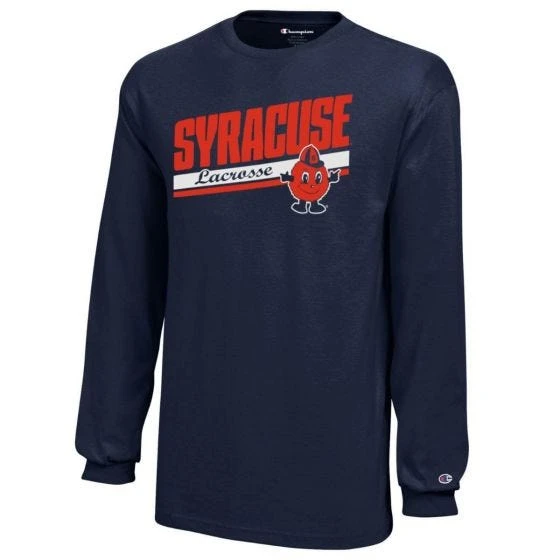 Lacrosse Unlimited Syracuse Lacrosse Long Sleeve Tee - Youth 3 Lacrosse Unlimited Syracuse Lacrosse Long Sleeve Tee - Youth