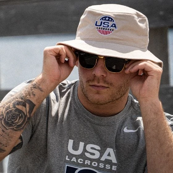 Lacrosse Unlimited USA Lacrosse Bucket Hat 4 Lacrosse Unlimited USA Lacrosse Bucket Hat - Image 2