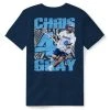 Lacrosse Unlimited Chris Gray Retro Player Tee -Lacrosse Unlimited Shop 2013008 back