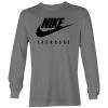 Nike Swoosh Long Sleeve Lacrosse Tee - Adult -Lacrosse Unlimited Shop 2013038