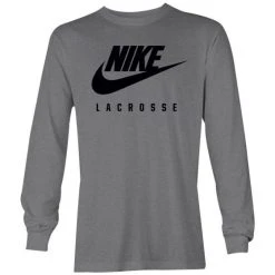 Nike Swoosh Long Sleeve Lacrosse Tee - Adult
