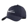 Nike Swoosh Blue Lacrosse Hat -Lacrosse Unlimited Shop 2013041 front