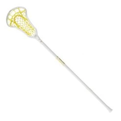 STX Crux Pro Elite Complete Women's Stick - White/Ylw -Lacrosse Unlimited Shop 2013319 2