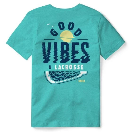Lacrosse Unlimited Good Vibes And Lax Lacrosse Tee 3 Lacrosse Unlimited Good Vibes And Lax Lacrosse Tee