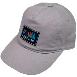 Lacrosse Unlimited Outdoor Grey Lacrosse Hat