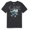 Nike Rockin' Helmet Youth Lacrosse Tee 2 Nike Rockin' Helmet Youth Lacrosse Tee -Lacrosse Unlimited Shop 2013494 2