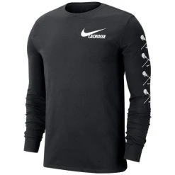Nike Check Youth Long Sleeve Lacrosse Tee