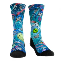 Lacrosse Unlimited Shark Galaxy Lacrosse Socks