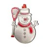 Lacrosse Unlimited Lacrosse Snowman Ornament -Lacrosse Unlimited Shop 2013604