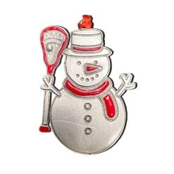 Lacrosse Unlimited Lacrosse Snowman Ornament