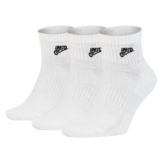 UNLTD Quarter Lacrosse Socks 3 Pack 3 UNLTD Quarter Lacrosse Socks 3 Pack