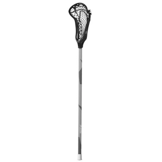 STX Crux 400 Mesh Pocket Complete Women's Lacrosse Stick - Black 4 STX Crux 400 Mesh Pocket Complete Women's Lacrosse Stick - Black - Image 2