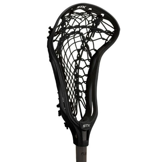STX Crux 400 Mesh Pocket Complete Women's Lacrosse Stick - Black 6 STX Crux 400 Mesh Pocket Complete Women's Lacrosse Stick - Black - Image 4