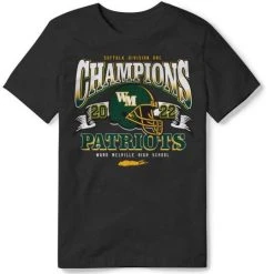 Lacrosse Unlimited Ward Melville Suffolk Football D1 Champs Tee