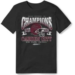 Lacrosse Unlimited Garden City Nassau Football Conference 2 Champs Tee