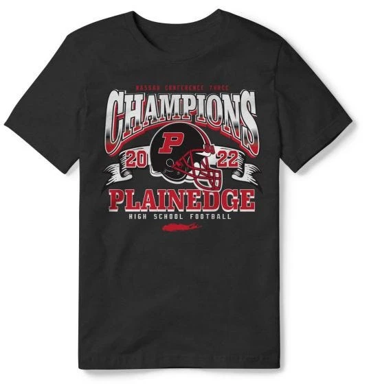 Lacrosse Unlimited Plainedge Nassau Football Conference 3 Champs Tee 3 Lacrosse Unlimited Plainedge Nassau Football Conference 3 Champs Tee