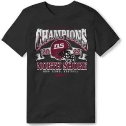Lacrosse Unlimited N. Shore Nassau Football Conference 4 Champs Tee