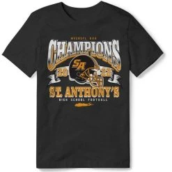 Lacrosse Unlimited St. Anthony's AAA Football Champs Tee