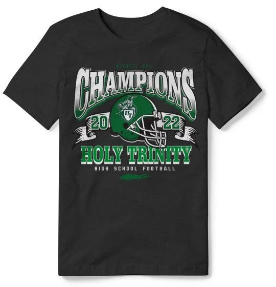Lacrosse Unlimited Holy Trinity AAII Football Champs Tee 3 Lacrosse Unlimited Holy Trinity AAII Football Champs Tee