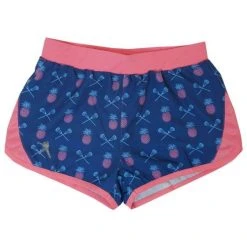 Lacrosse Unlimited Rebel Girls Pineapple Lacrosse Shorts